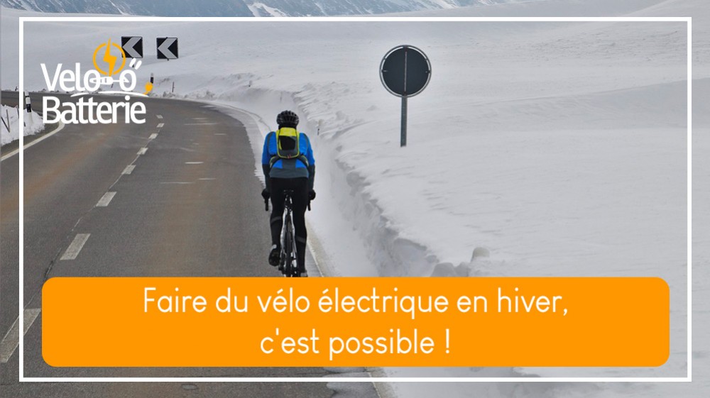 La batterie du vélo électrique craint le froid, le chaud et la décharge  prolongée –
