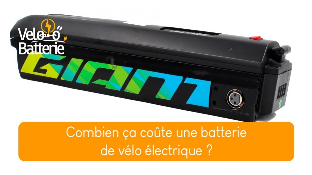 Combien ça coûte une batterie de vélo électrique ? 