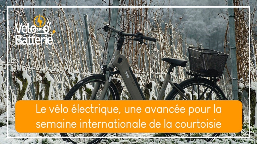 Le vélo électrique, une avancée pour la semaine internationale de la courtoisie 