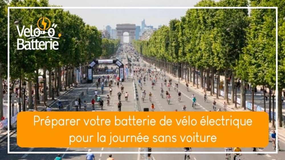 Préparer votre batterie de vélo électrique pour la journée sans voiture