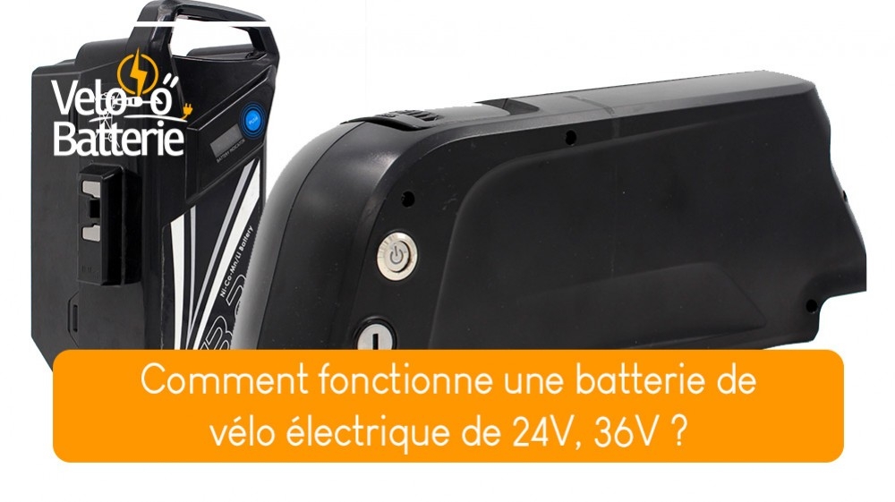 Comment fonctionne une batterie de vélo de 24V, 36V ?
