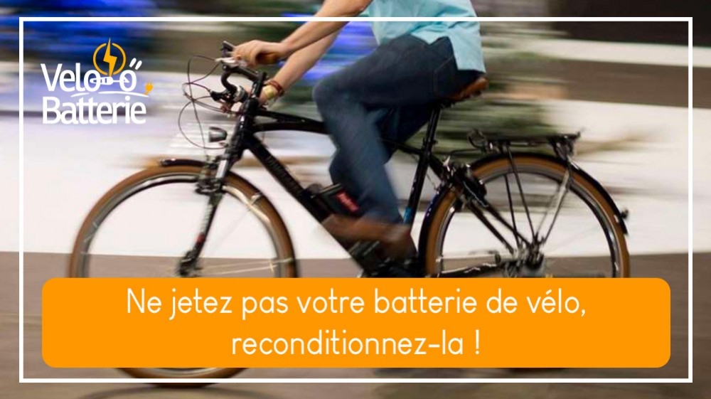 Ne jetez pas votre batterie de vélo, reconditionnez-la !