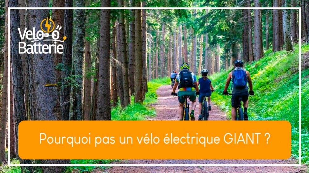 Pourquoi pas un vélo électrique GIANT ?
