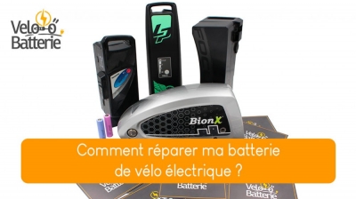 Comment réparer ma batterie de vélo électrique ? 